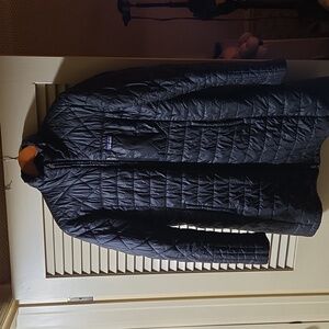 Patagonia Womens Long Black Puffer Coat
